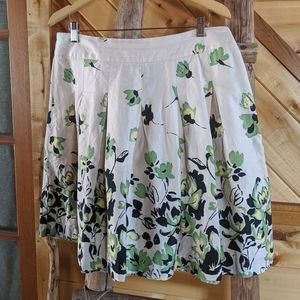 PriceDrop! George pleated cotton skirt.